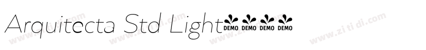 Arquitecta Std Light字体转换